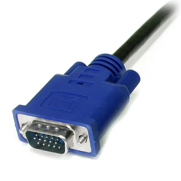 StarTech.com Cable KVM de 1.8m Ultra Delgado 3-en-1 VGA PS/2 - HD15 Ma 2