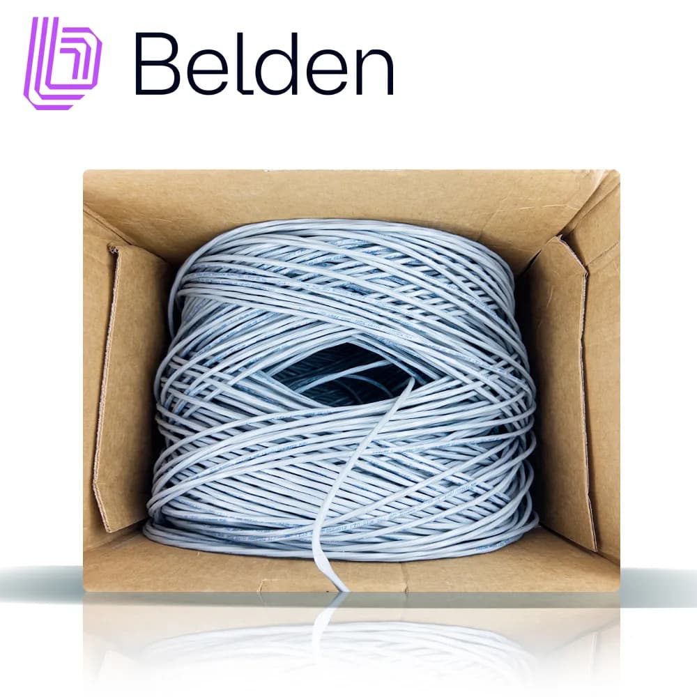 CABLE DE SEGURIDAD Y SONIDO BELDEN 5302UE 008U1000 / INTERIOR / GRIS / 6