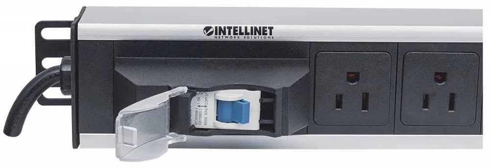 Intellinet Barra multicontactos vertical con 12 salidas - Contactos ti 3