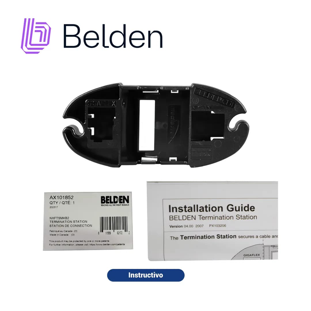 HERRAMIENTA PARA TERMINADO KEYCONNECT BELDEN AX101852 / INTERIOR / NEG 3