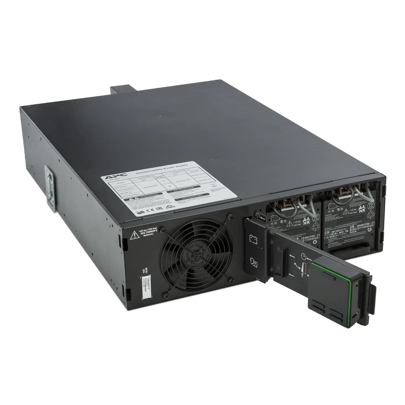 APC SRT5KRMXLT sistema de alimentación ininterrumpida (UPS) Doble conv 5