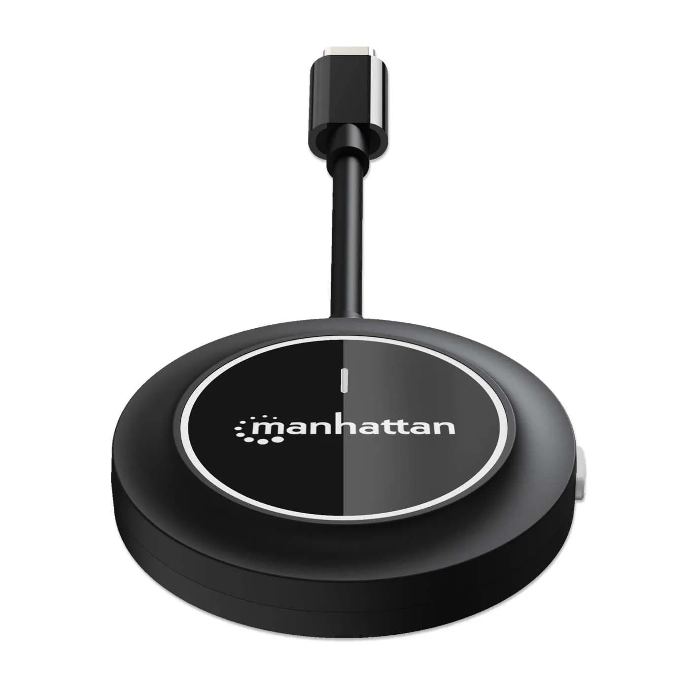 Manhattan 208437 extensor de audio/video Transmisor AV Negro 5