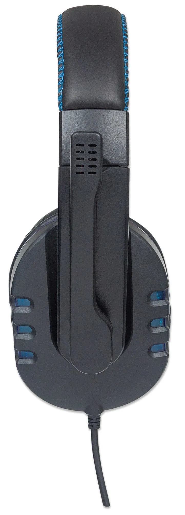 Manhattan Audífonos USB para videojuegos, con luces LED 5