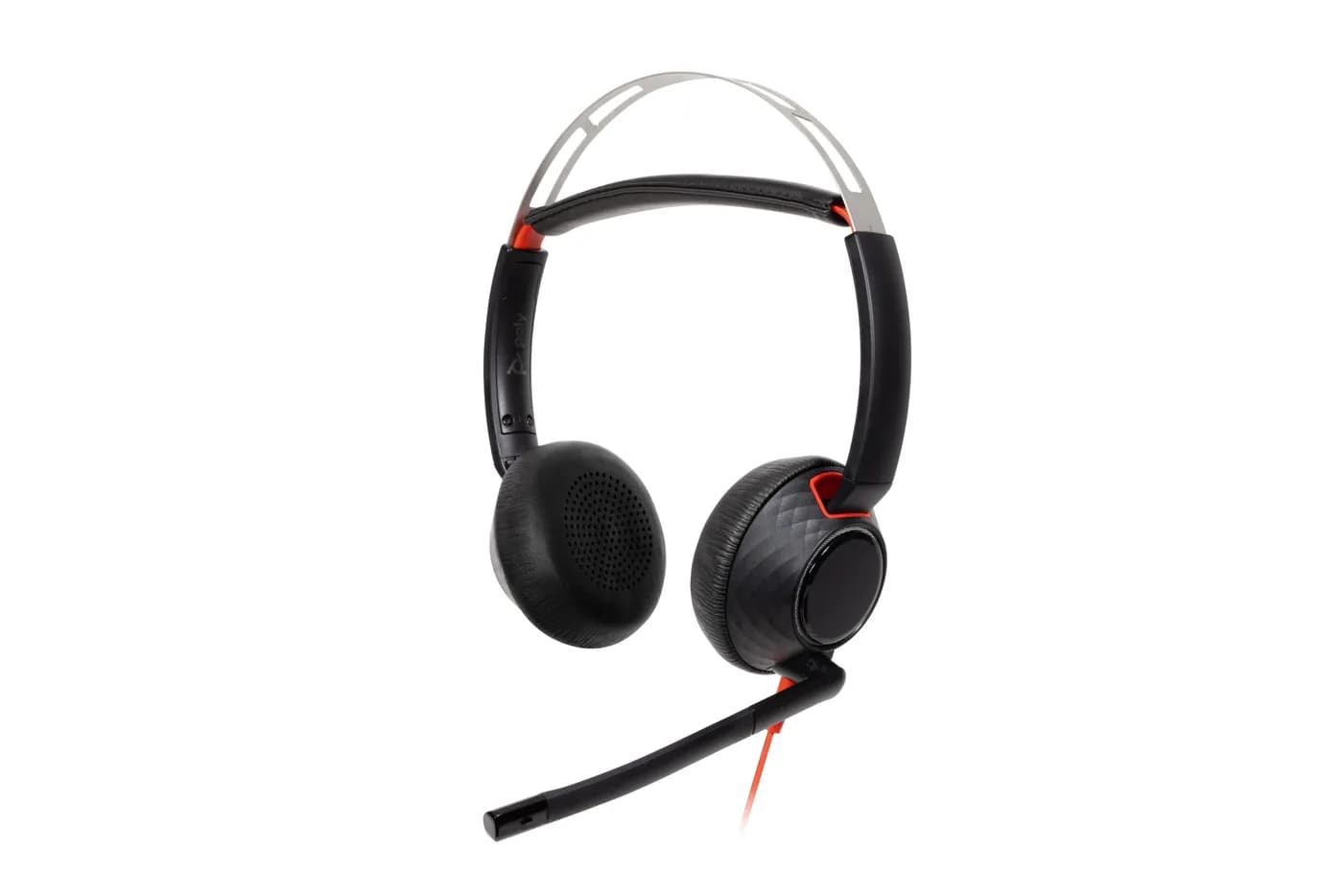 HP Poly Auriculares estéreo Poly Blackwire 5220 + conector de 3,5 mm + 8