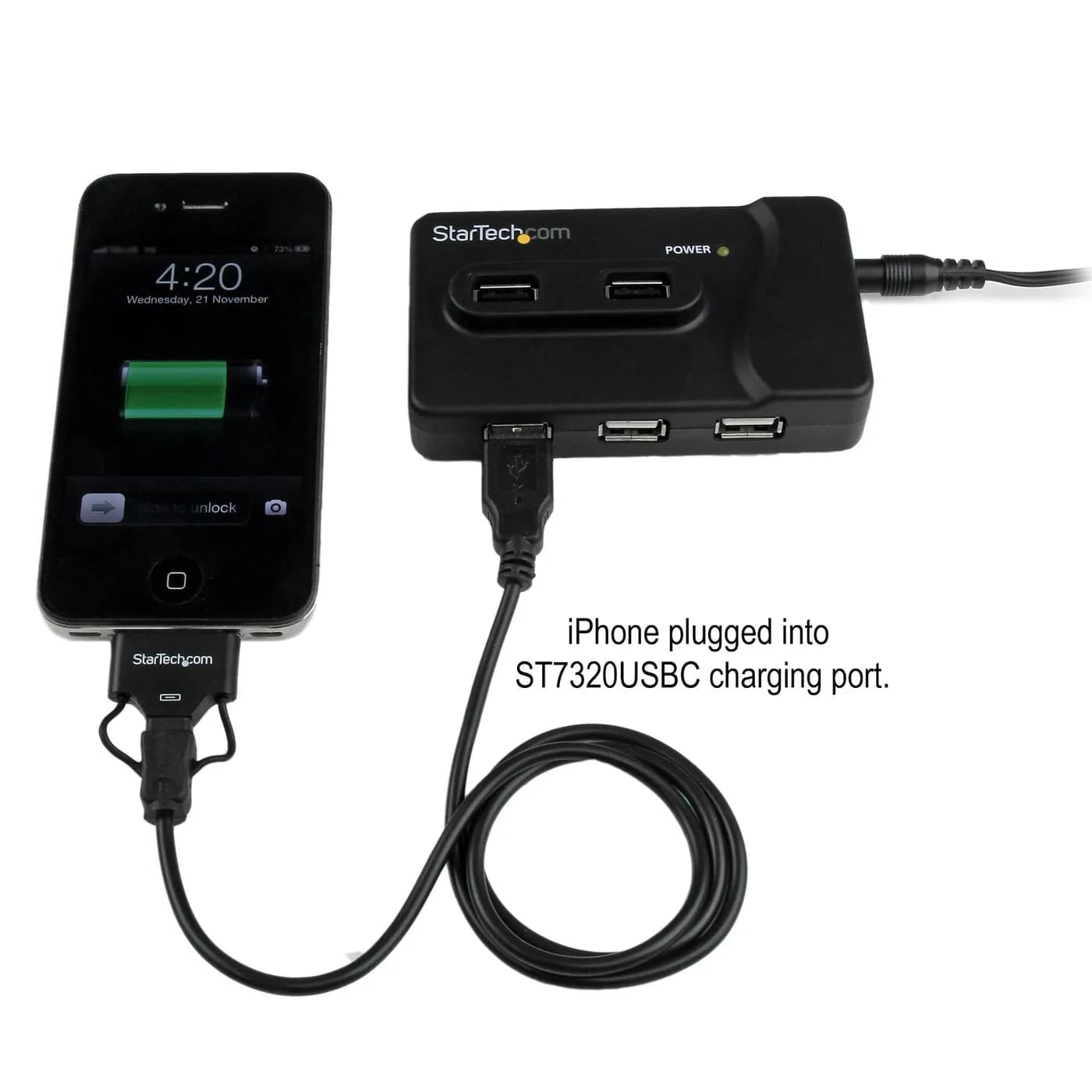 StarTech.com Concentrador Hub USB de 6 Puertos - 2x USB 3.0 -4x USB 2. 5