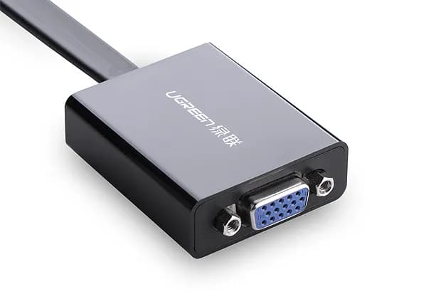 Ugreen 40248 adaptador de cable de vídeo 0.16 m VGA (D-Sub) HDMI + Mic 3