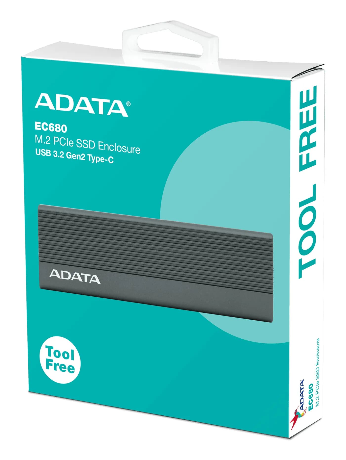 ADATA EC680 Carcasa para SSD Gris M.2 6