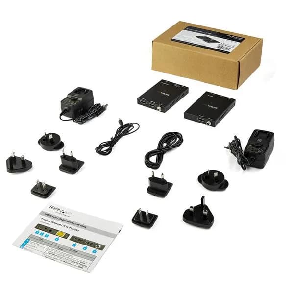 StarTech.com Kit Extensor de Video HDMI por Cat 6 - 4k 60Hz 5