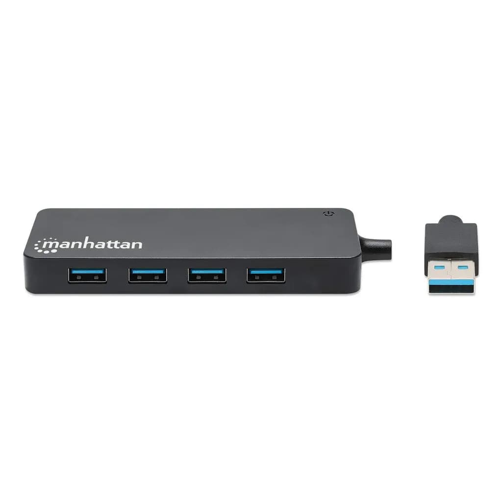 Manhattan Hub USB 3.2 Gen 1 de 4 puertos USB-A 3