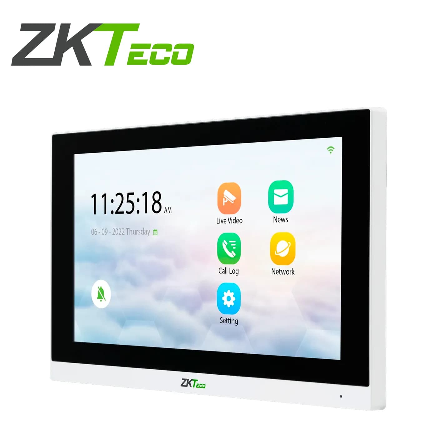 CC081ZKT02 MONITOR IP ZKTECO VT07-B01 / COMUNICA UNICAMENTE  CON SERIE 2