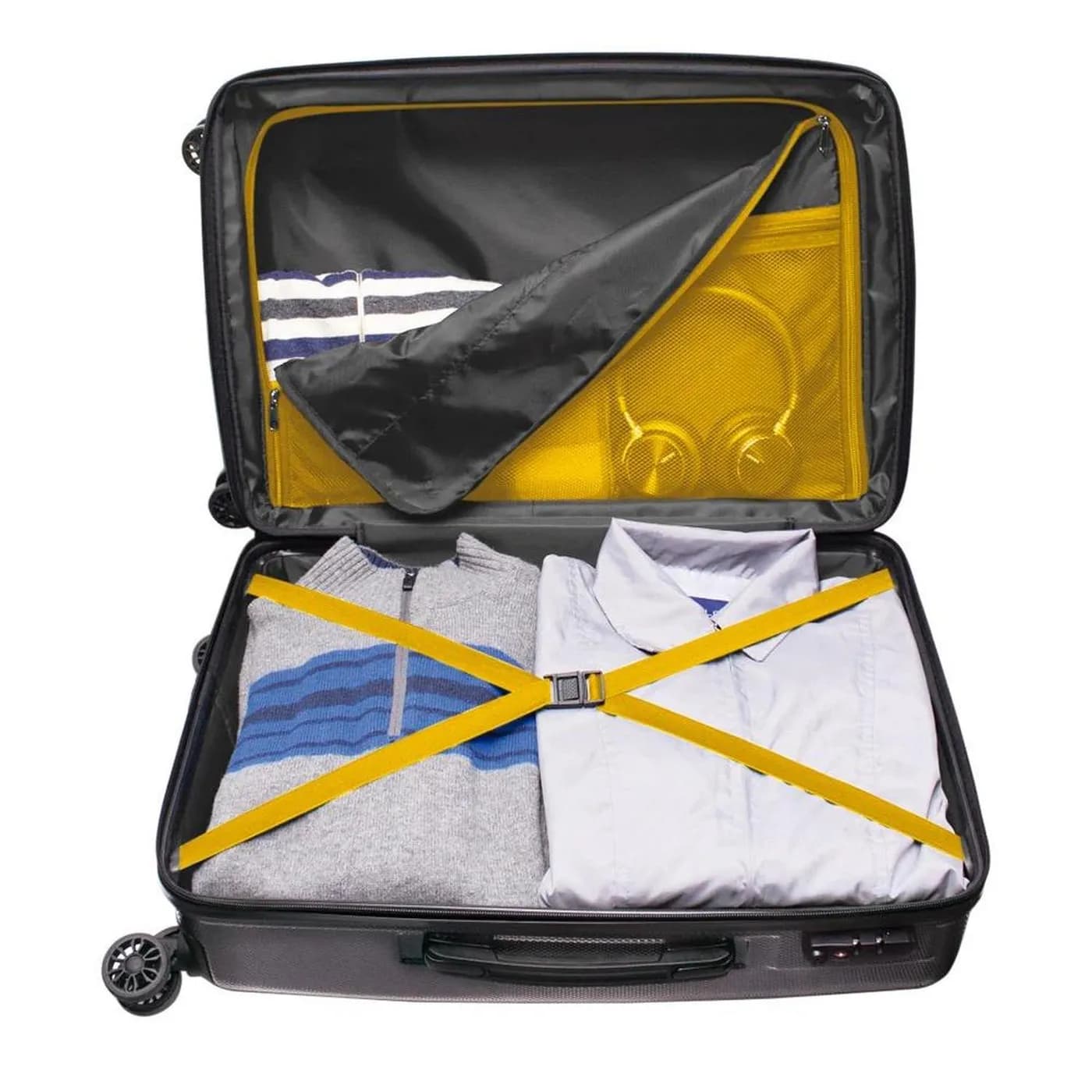 SKYPEAK MALETA OCEAN RIGIDA 20 PULG PLATA 3