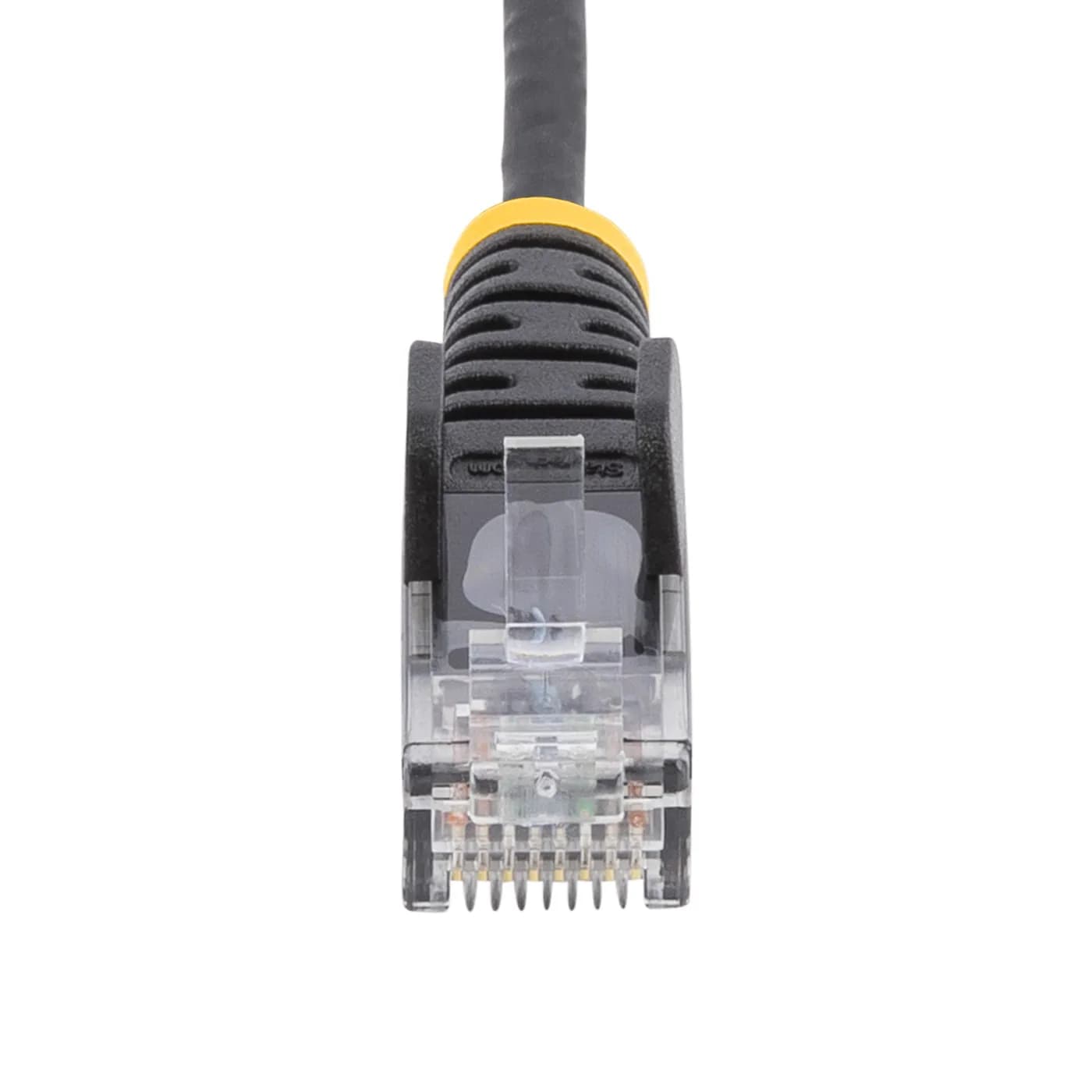 StarTech.com Cable de Red Ethernet CAT6 Delgado sin Enganches Negro de 4