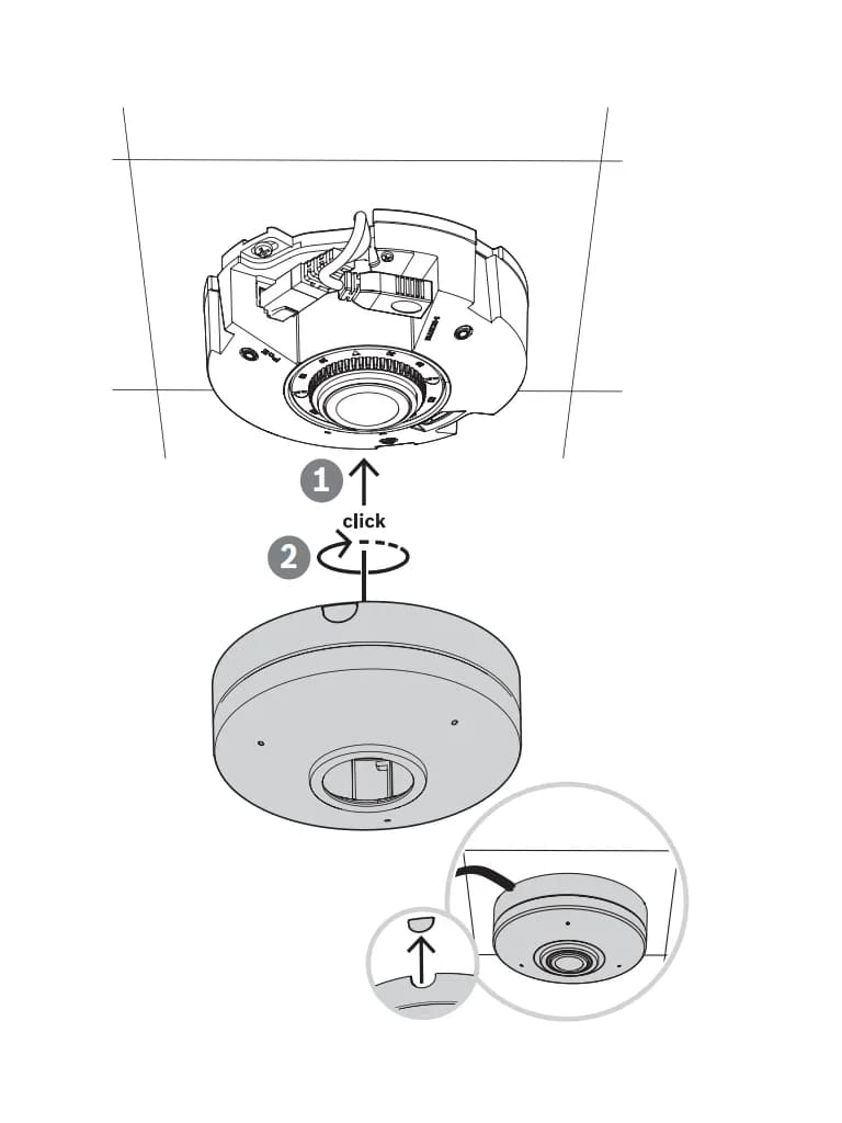 BOSCH V_NDS5704F360 - Domo fijo 12MP 360º / FLEXIDOME panoramic 5100i 5