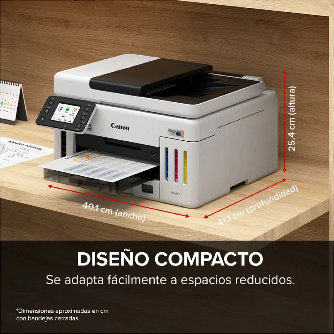 Canon MAXIFY GX6110 Inyección de tinta A4 600 x 1200 DPI 24 ppm Wifi 8
