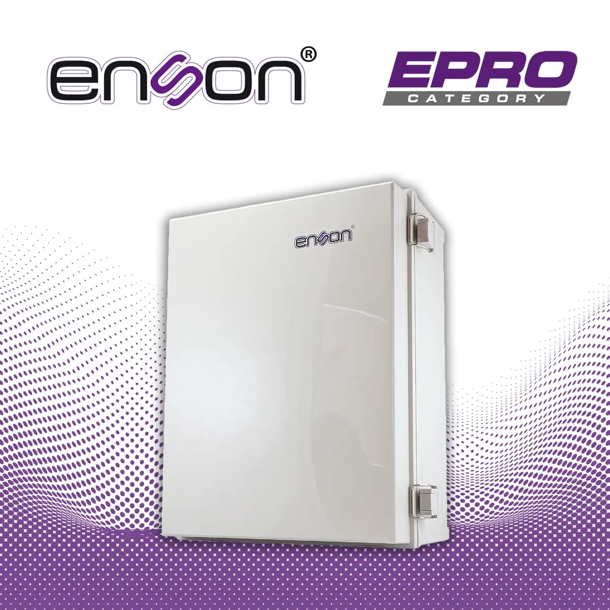 GABINETE TIPO NEMA ENSON ENS-PCE3040 DE POLYESTER 400X300X180MM IP66 / 6
