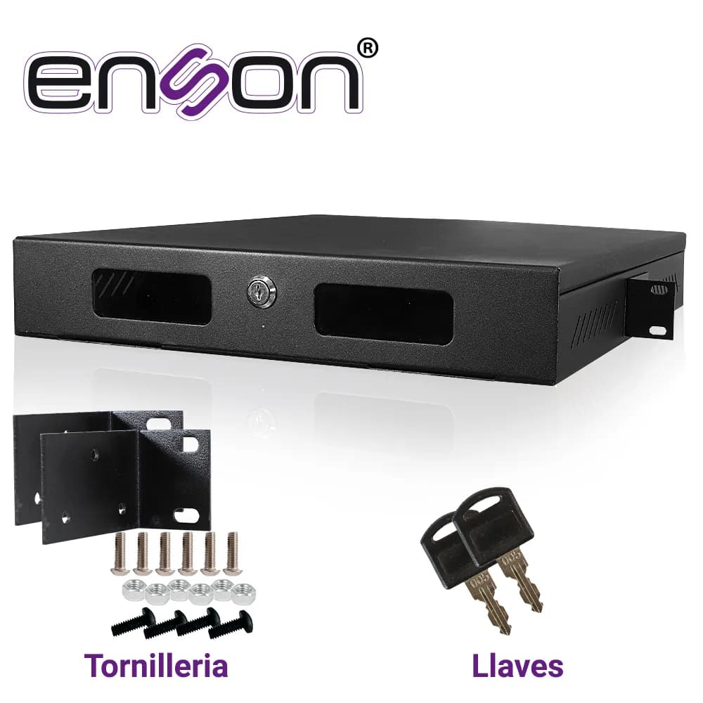 GABINETE DE SEGURIDAD ENSON LINCE18+ RACKEABLE 455X420X74.5MM IDEAL PA 5