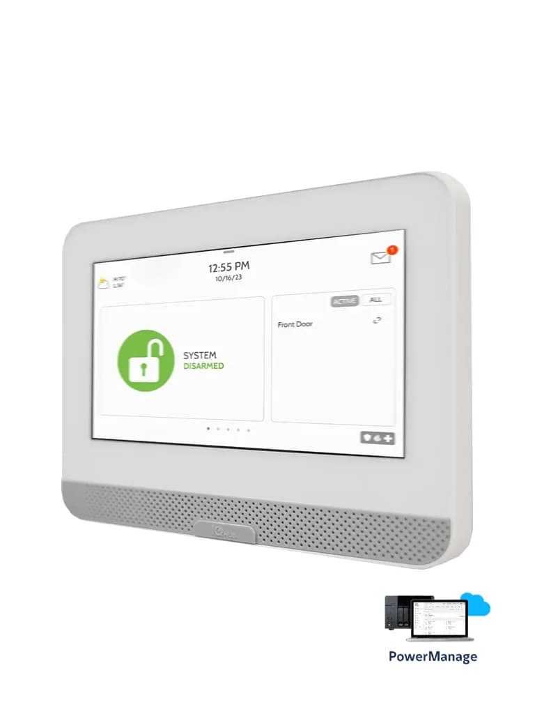 IQ4 HUB POWER MANAGE - Sistema de Alarma IQPanel4 HUB Autocontenido 4