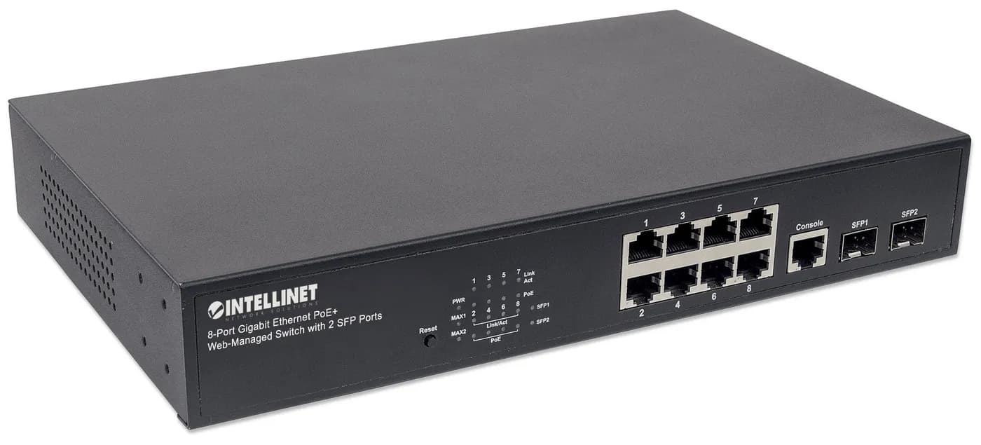 Intellinet 561167 dispositivo de redes Gestionado Gigabit Ethernet (10 3