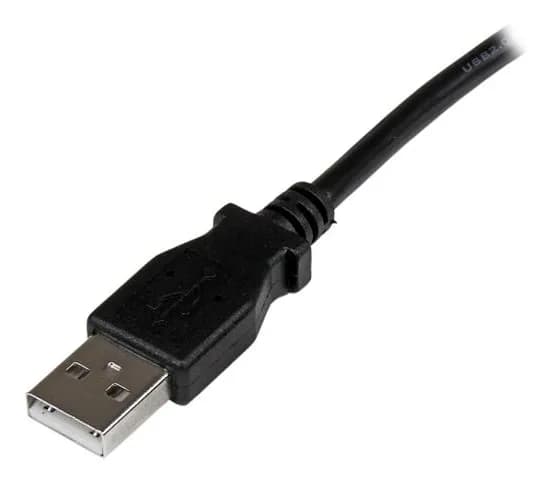 StarTech.com Cable Adaptador USB de 1m para Impresora Acodado - 1x USB 2