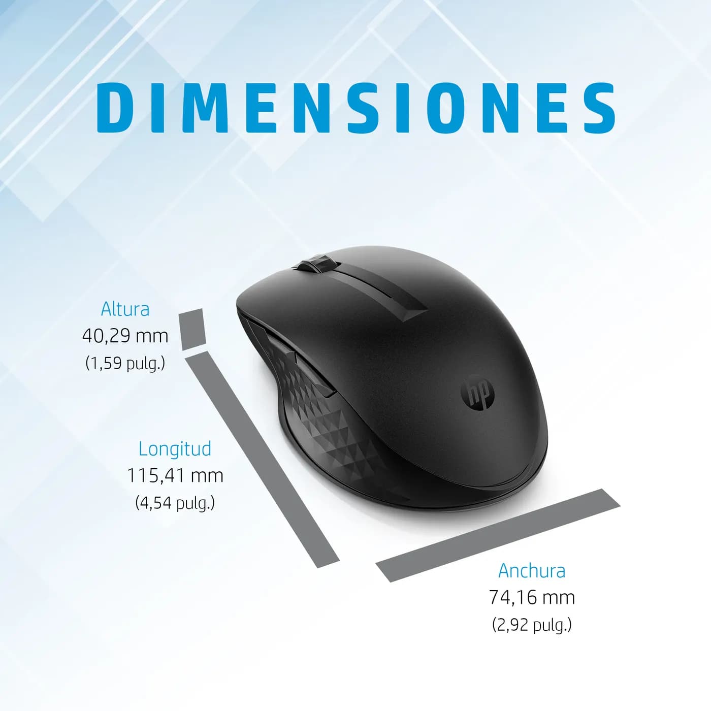 HP Mouse inalámbrico para múltiples dispositivos 435 4
