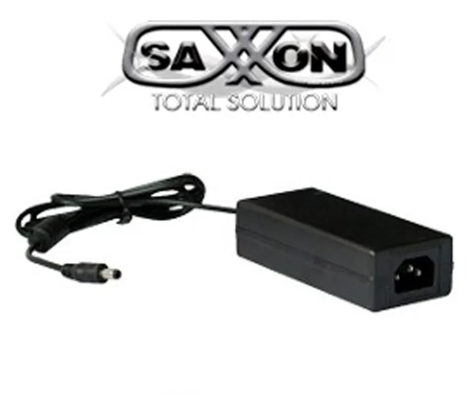 SAXXON PSU1204D - Fuente de poder regulada de 12 Vcc 4.1 Amperes/ Con  3