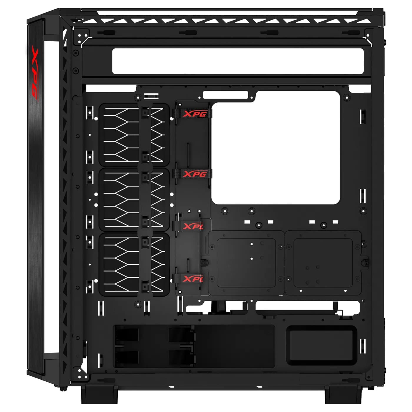 XPG BATTLECRUISER II ST Midi Tower Negro 3