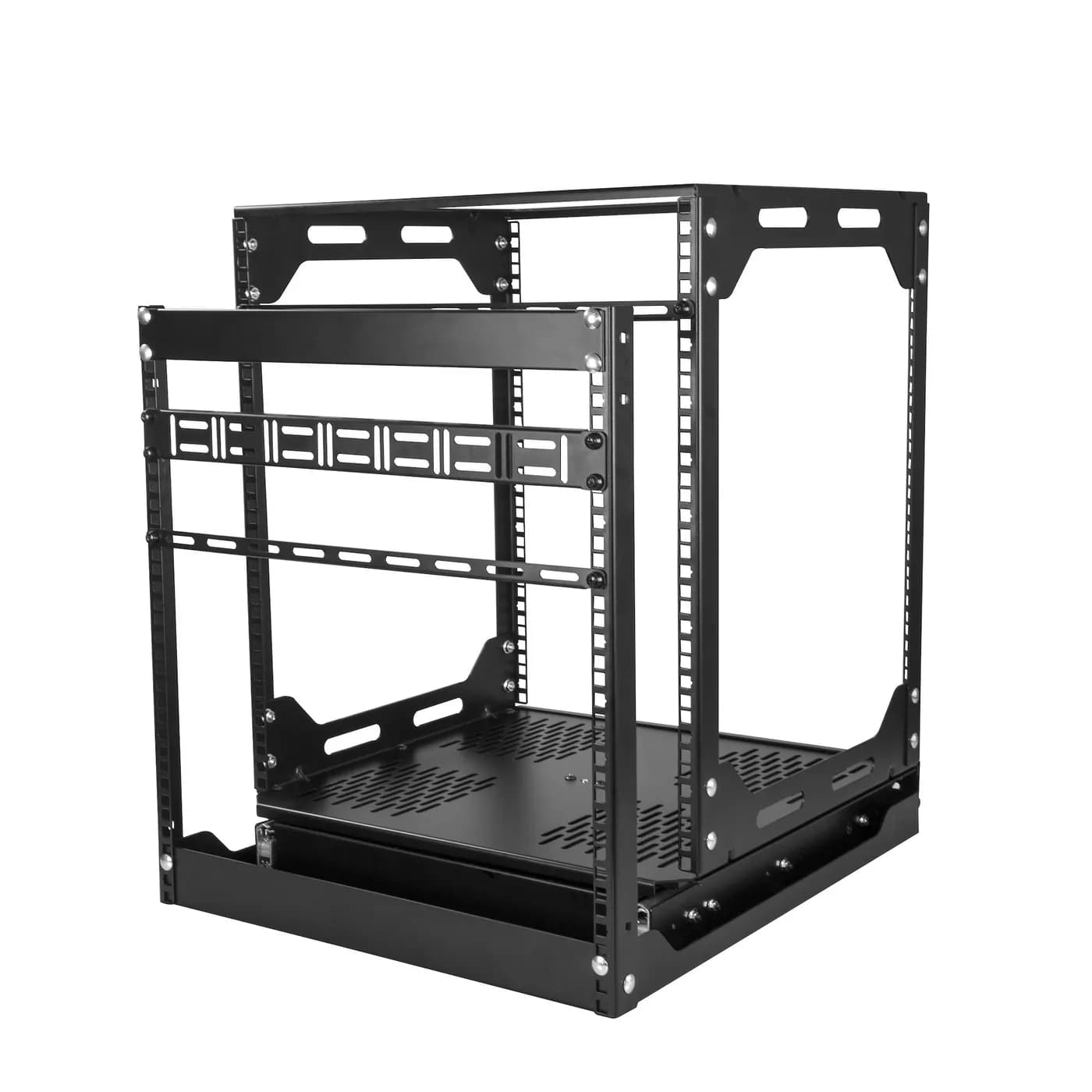 StarTech.com Rack 12U de Marco Abierto con 4 Columnas - para equipos d 2