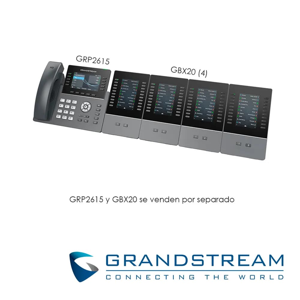 MODULO EXPANSION GRANDSTREAM GBX20 / 20 BOTONES PROGRAMABLES /  PANTAL 4