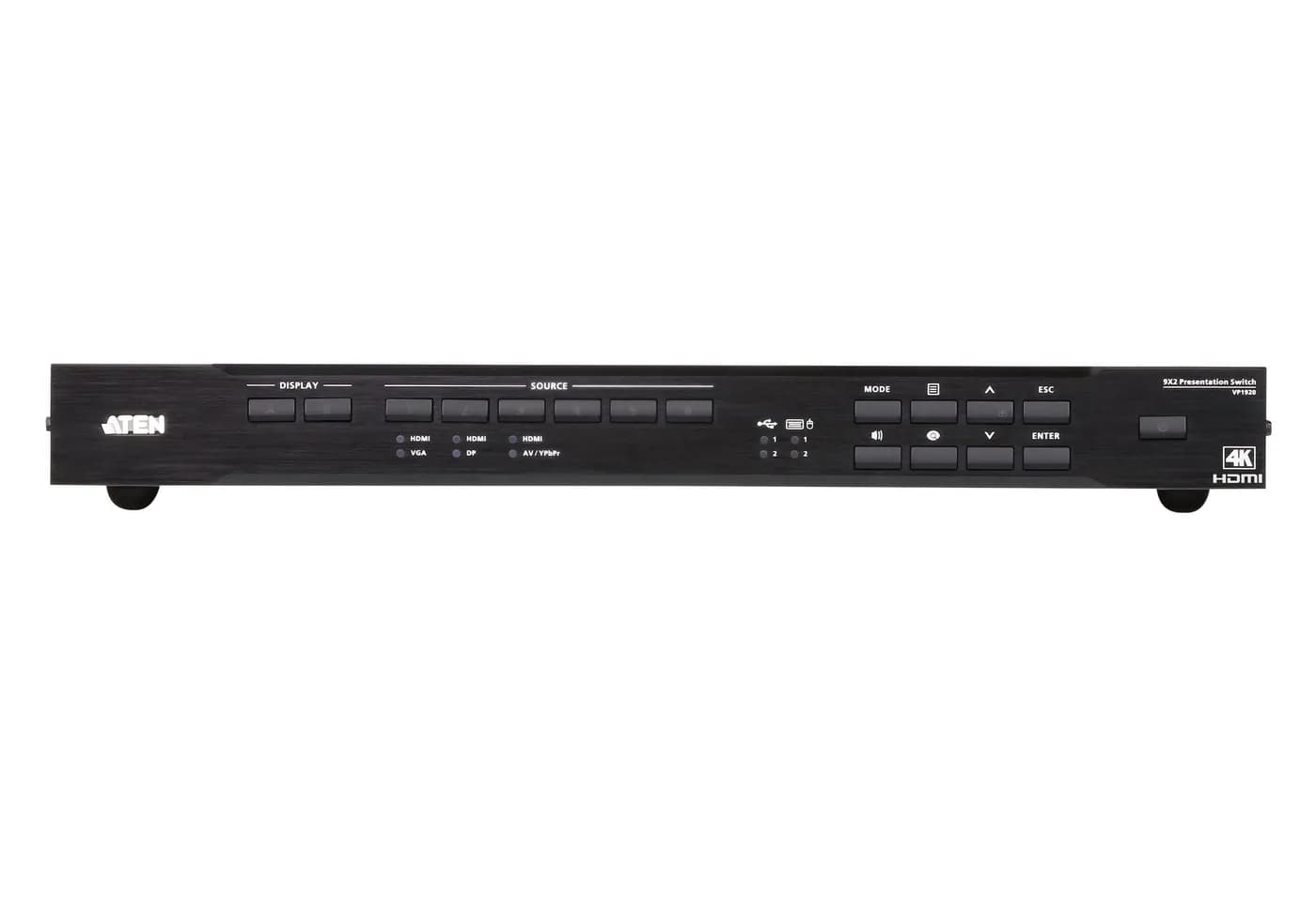 Switch de Presentación / 9 Entradas HDMI / 2 Salidas / 4K UHD 60 Hz /  2