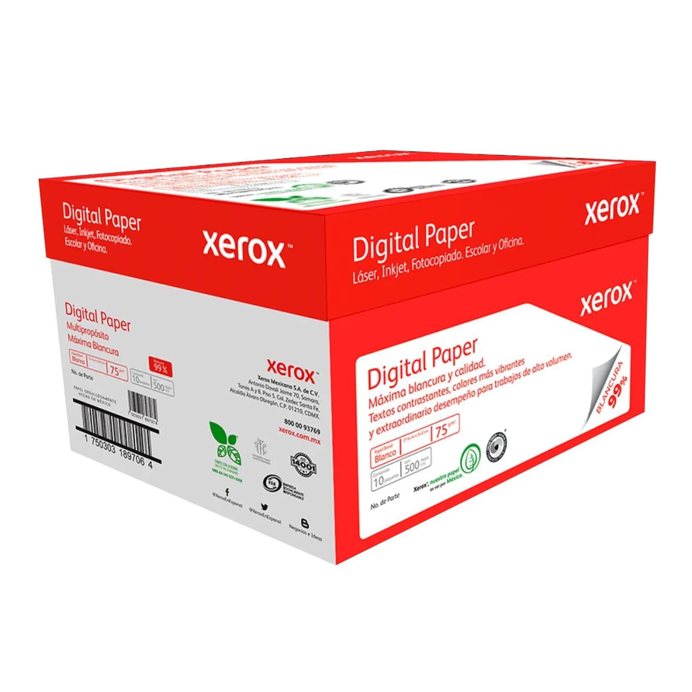 Xerox Papel 3M2000 CAJA