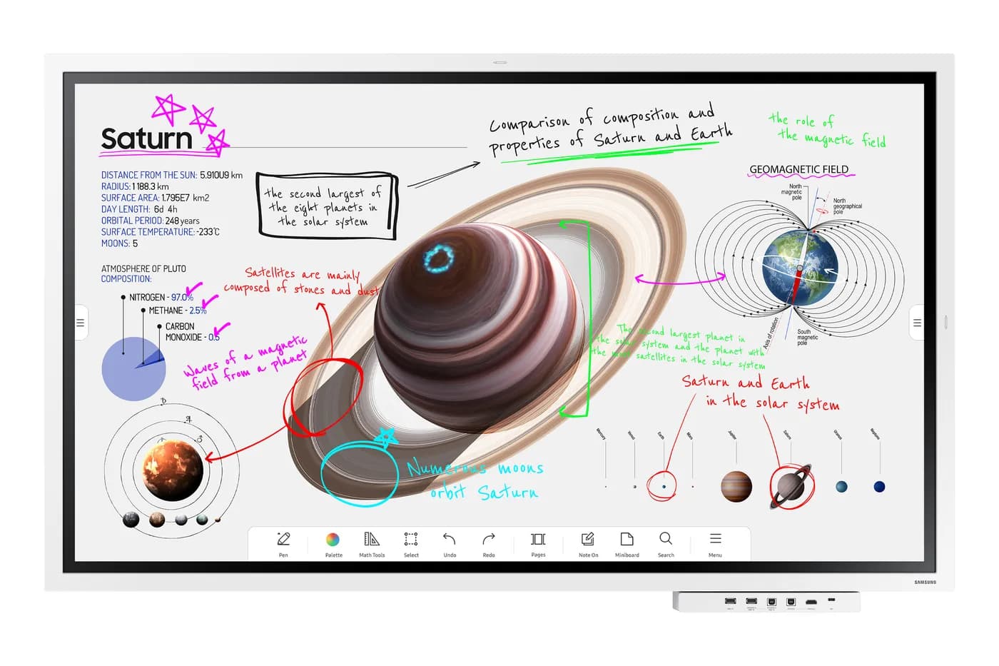 Pantalla interactiva Flip Pro WM65B- Tizen 6.5 24