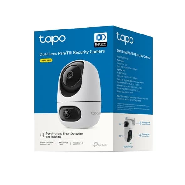 TP-Link Tapo C245D Esférico Cámara de seguridad IP Interior 2304 x 129 4
