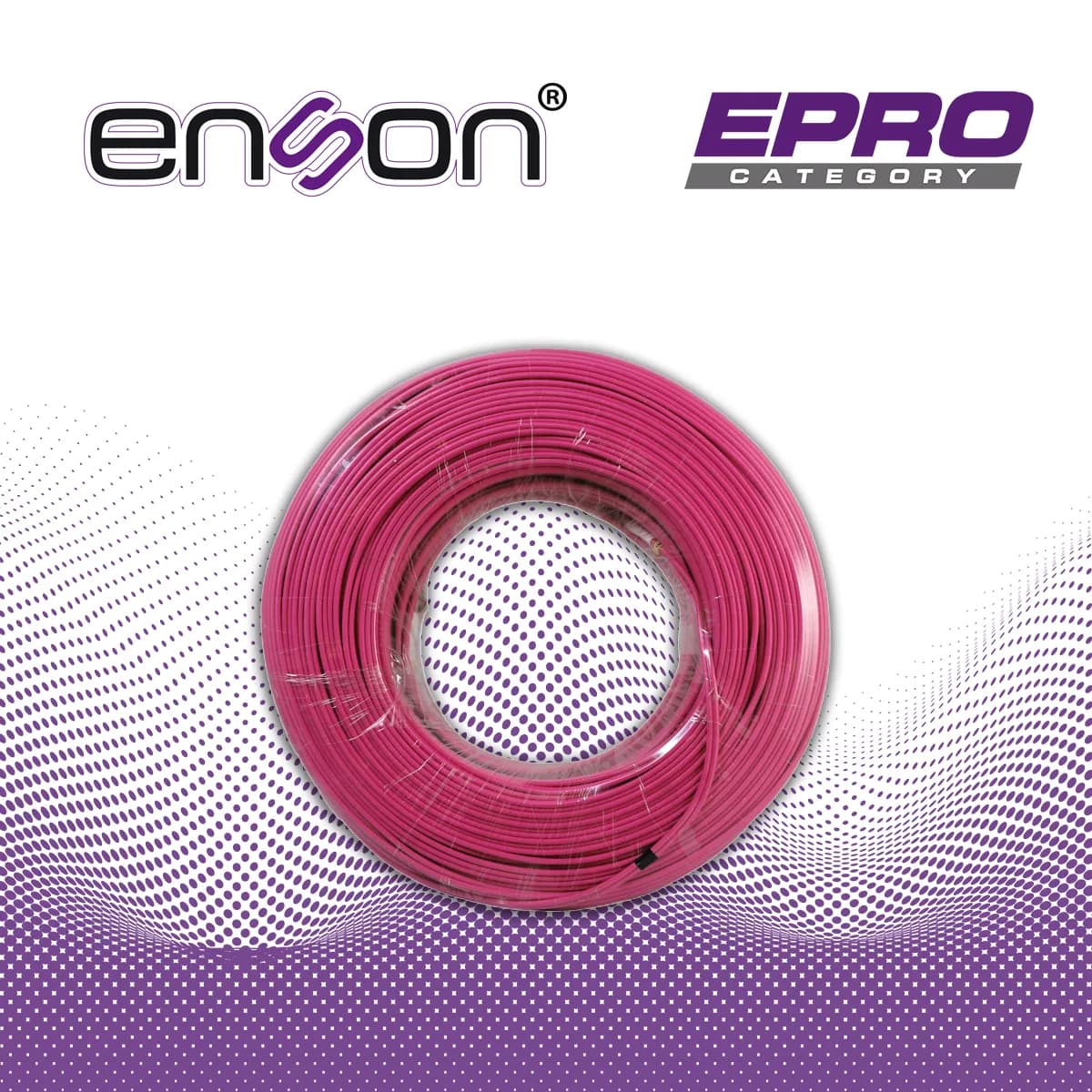 FIBRA OPTICA ENSON ENS-JUMP3000MM4 DE 300 METROS MULTIMODO OM4 ARMADA  4