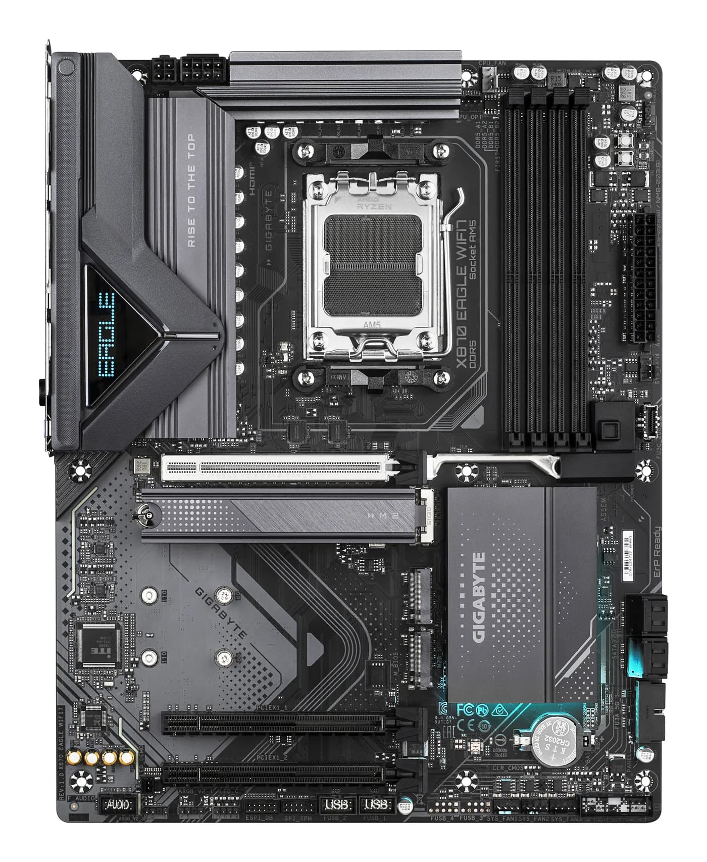 GIGABYTE X870 EAGLE WIFI7 placa base AMD X870 Enchufe AM5 ATX 2