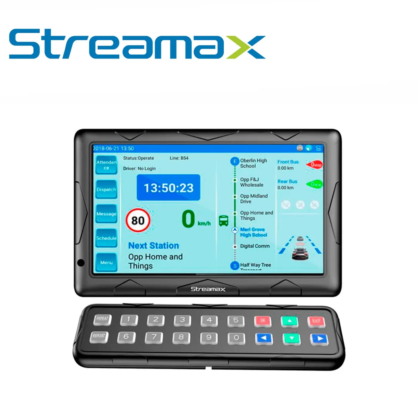 PANTALLA INTERACTIVA STREAMAX MXPAD / 10.1 PULGADAS / CONECTOR DIN 10  4