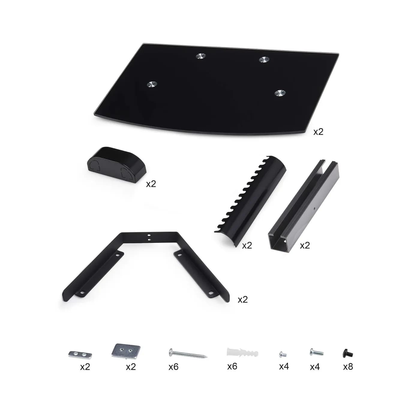StarTech.com Estantes para AV Flotantes de Montaje en Pared - Ajustabl 10