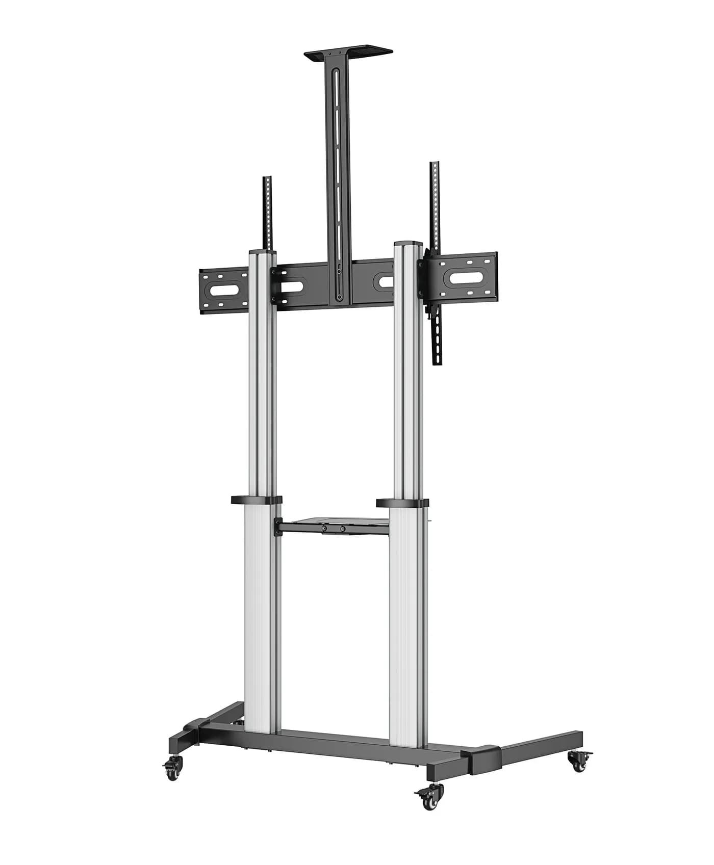 Manhattan 462563 soporte para TV 2.54 m (100") Negro, Plata 4