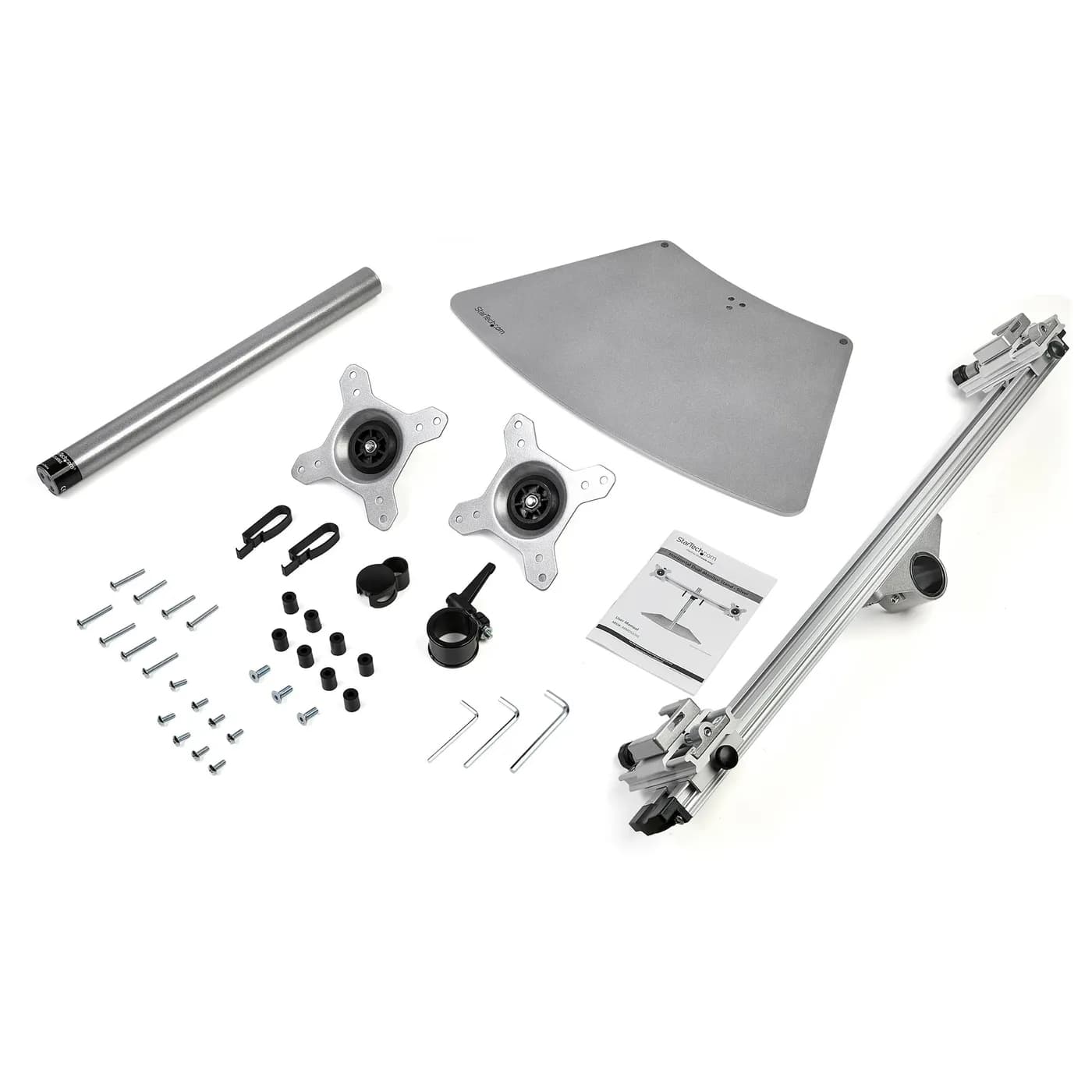 StarTech.com Soporte VESA para 2 Monitores - Soporte Ergonómico de Sob 5
