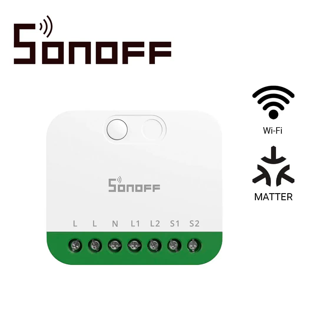 MINI INTERRUPTOR INALAMBRICO SONOFF MINI-2GS / MATTER / WIFI 2.4GHZ/ 2 4