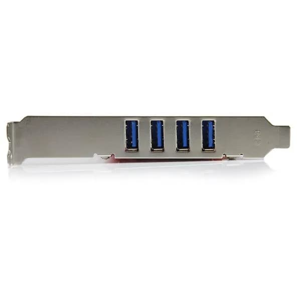 StarTech.com Tarjeta Adaptador PCI USB 3.0 SuperSpeed de 4 puertos con 3