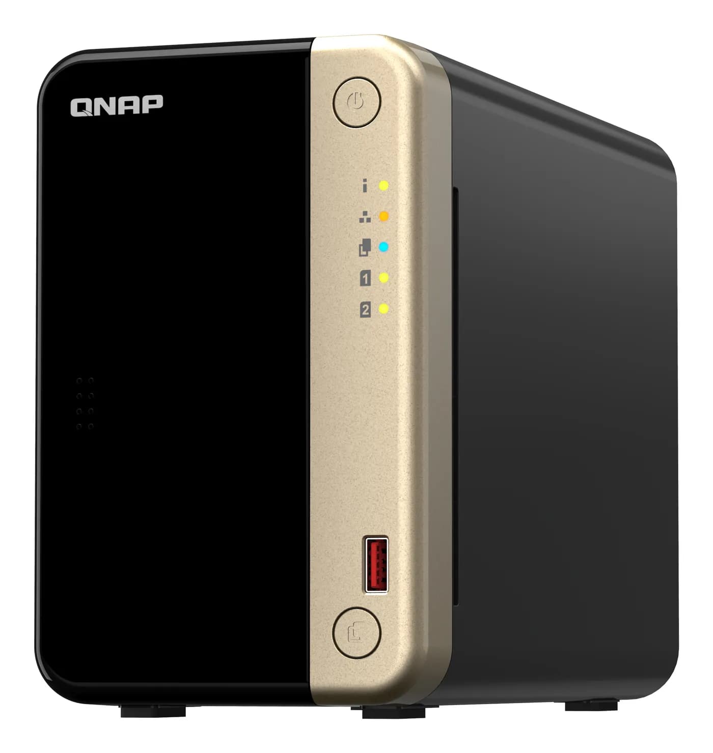 QNAP TS-264 NAS Tower Intel® Celeron® N5095 8 GB 0 TB QNAP QTS Negro,  5