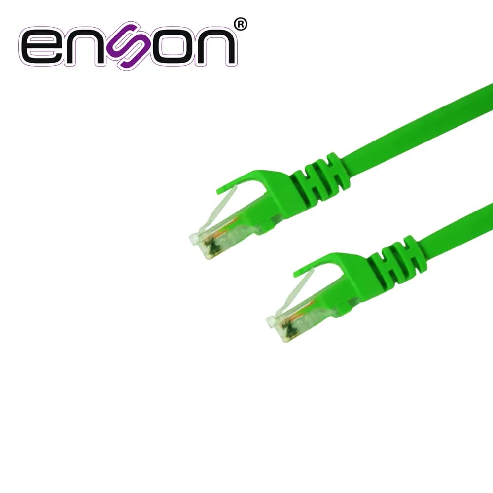 PATCHCORD UTP ENSON P6006E CAT6 60CM VERDE SERIE EPRO 100-II 100 POR C 2