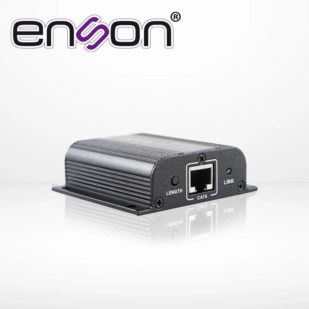DISTRIBUIDOR EXTENSOR HDMI ENSON ENS-EX704 CON 4 EXTENSORES DE HASTA 4 5