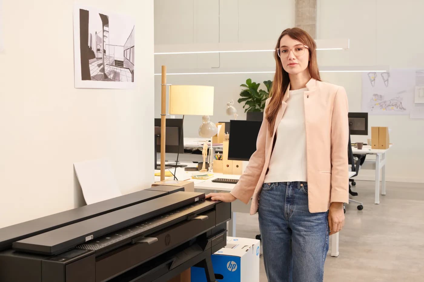 HP Designjet Impresora multifuncional T850 de 36 pulgadas 3