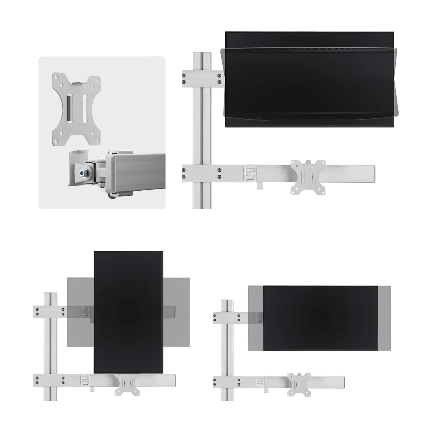 StarTech.com 6-MONITOR-ARM-A soporte para pantalla plana 81.3 cm (32") 6