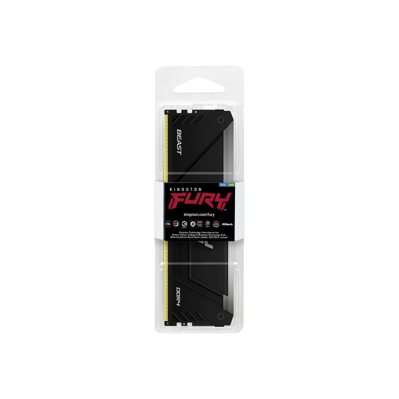Kingston Technology FURY Beast RGB módulo de memoria 8 GB 1 x 8 GB DDR 3
