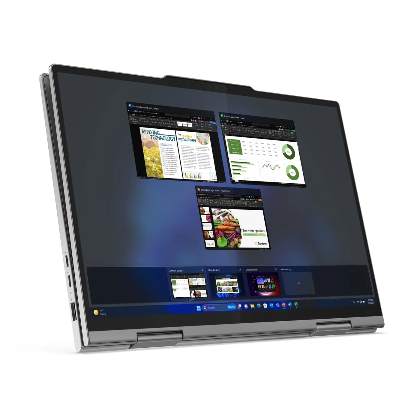 Lenovo ThinkPad X1 2-in-1 Gen 9 Intel Core Ultra 7 155U Híbrido (2-en- 9