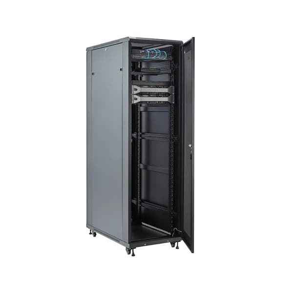 StarTech.com Gabinete Rack para Servidores 42U 19" 4 Postes - Rack de  3