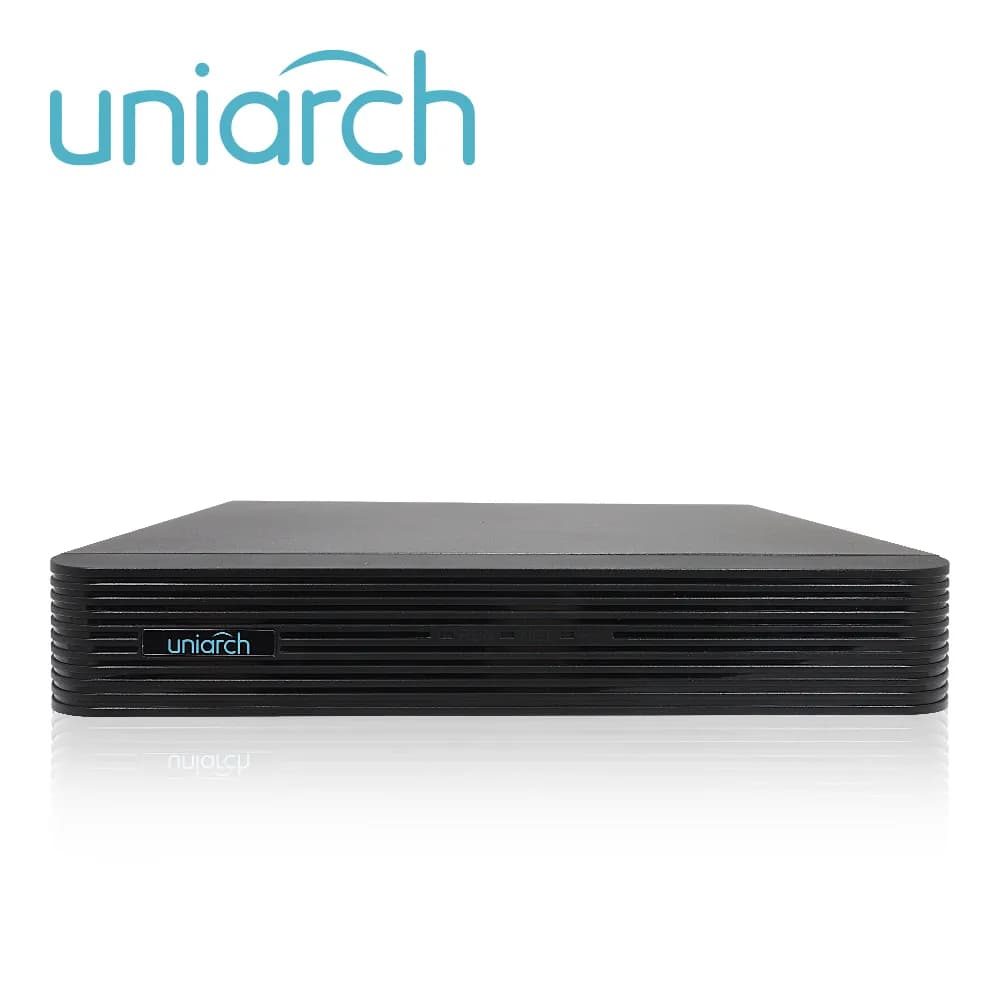 NVR UNIARCH NVR-108E2-P8 / 8 CANALES / 8 CANALES POE / CAPACIDAD 1 DIS 2