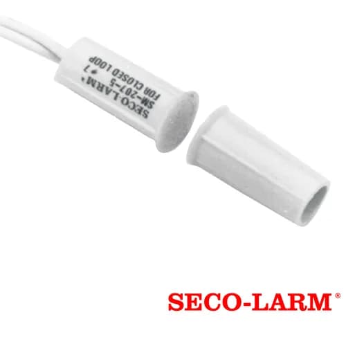 CONTACTO MAGNETICO CABLEADO SECO-LARM SM-207-5Q/W NORMALMENTE CERRADO  2